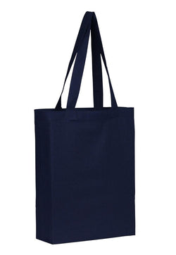 Cotton Tote With Base Gusset Only - Navy CT-200-NV